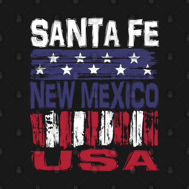 Santa Fe New Mexico USA T-Shirt by Nerd_art