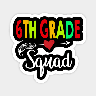 3rd Grade Squad Teacher Back To School Magnet