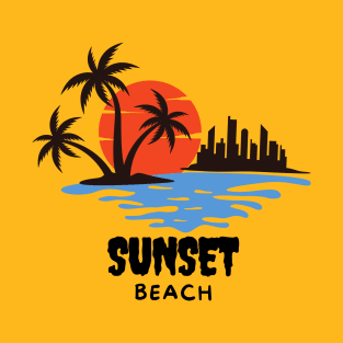 Sunset beach T-Shirt