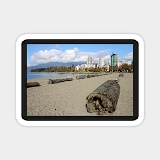 The Sands of English Beach, Vancouver City, Canada Magnet