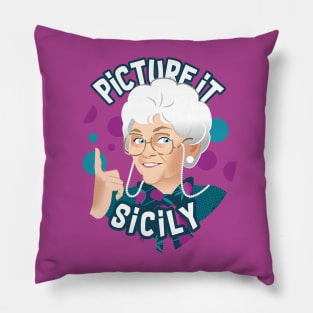 Picture it Sicily Pillow