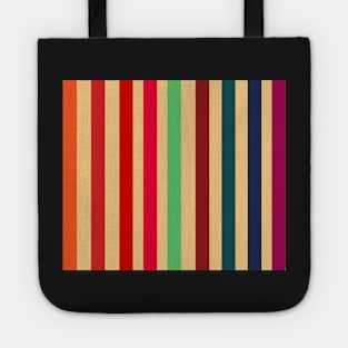 colourful lines Tote