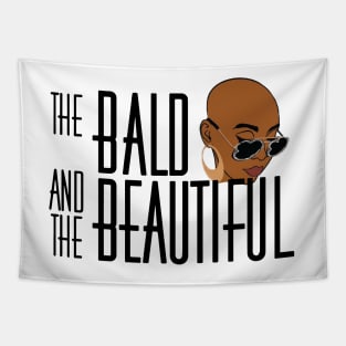 Bald and Beautiful Tapestry