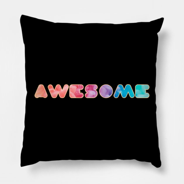 AWESOME colorful smoke Pillow by Shahba