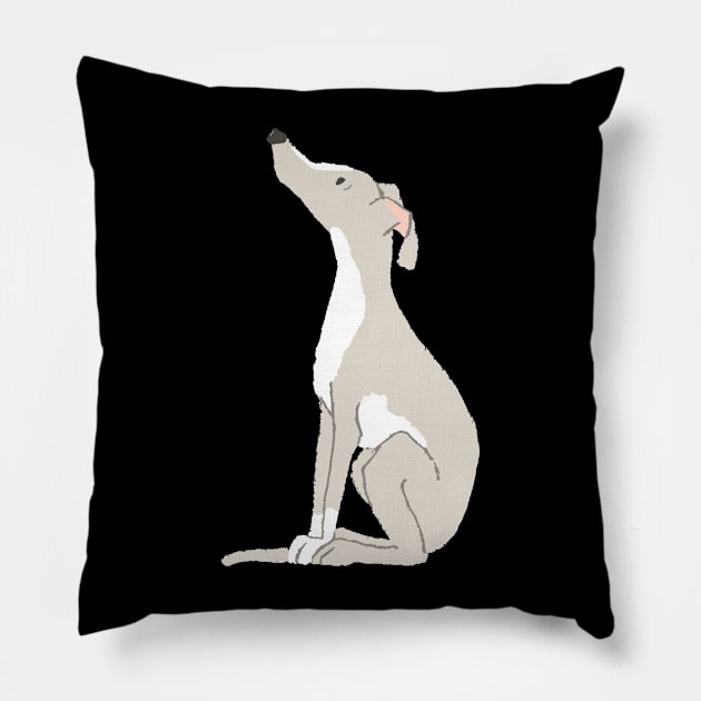 Italian Greyhound - Italian Greyhound Pillow by HarrietsDogGifts