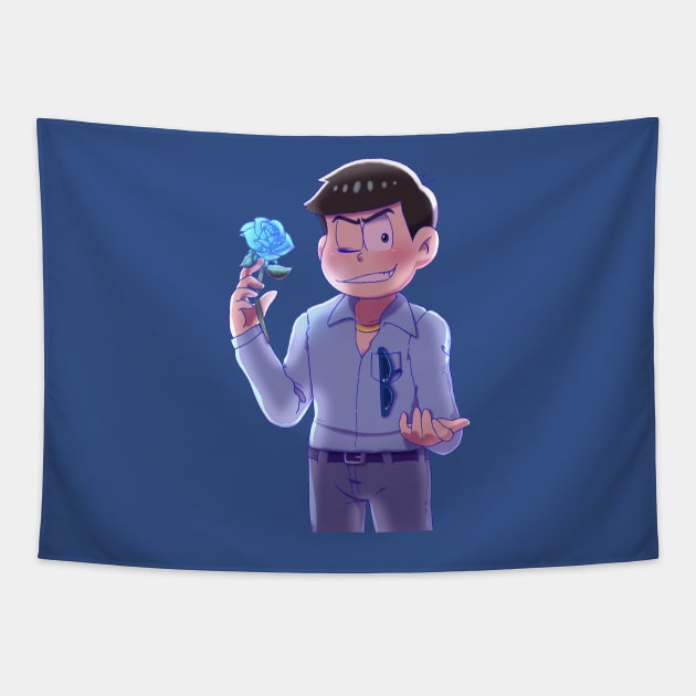 Moonlight Karamatsu Tapestry by UndertaleSquirrel