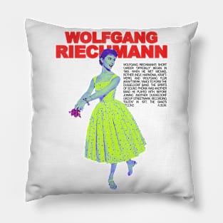 Wolfgang Riechmann 80s Pillow