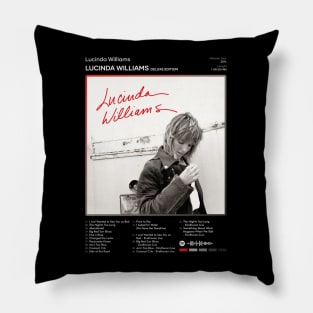 Lucinda Williams - Lucinda Williams Tracklist Album Pillow