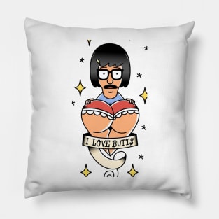 Tina "I love butts" Pillow