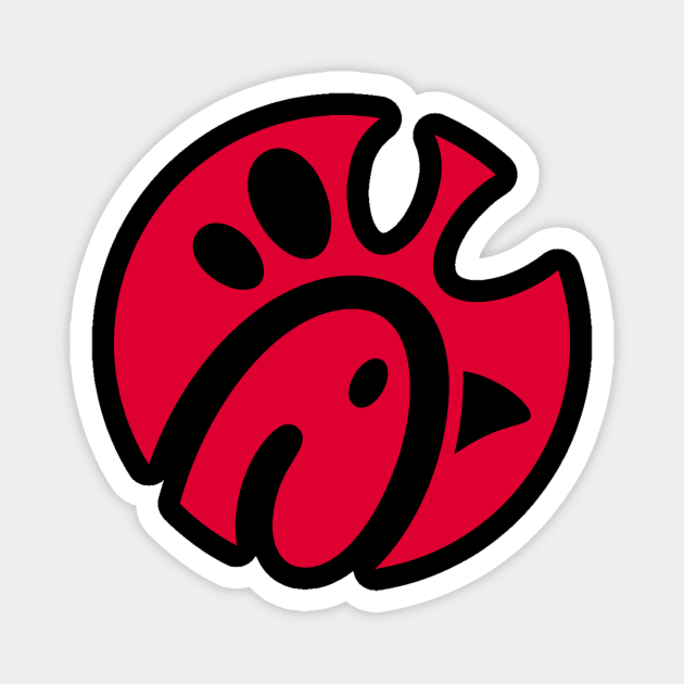 chick-fil-a-pride Magnet by LilleBroganxx