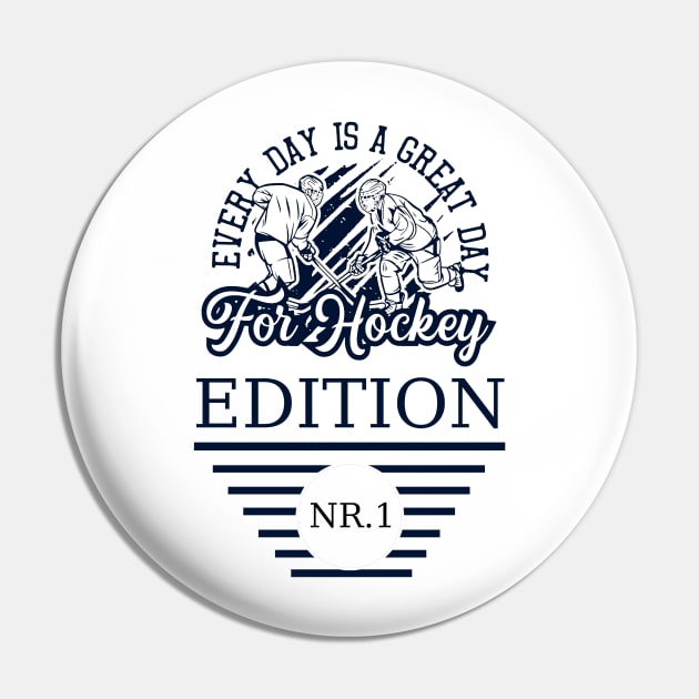 Ice Hockey Pin by Shirtrunner1