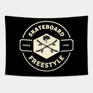 Skate freestyle X planche Tapestry