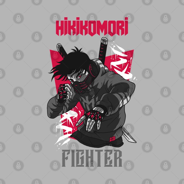 HIKIKOMORI FIGHTER by Freckle Face