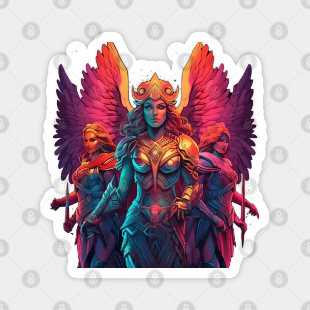 Aerial Amazons: Wings of Valor Magnet by SupportTrooper