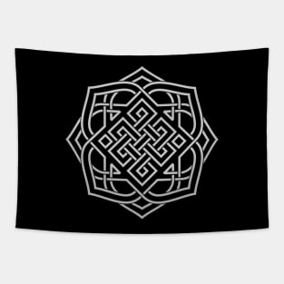 Tibetan Knot mandala Tapestry