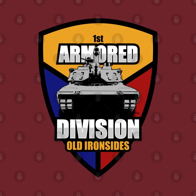 M1 Abrams 1st Armored Division (Small logo) by TCP