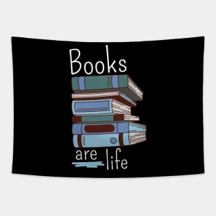 Books are Life Tapestry