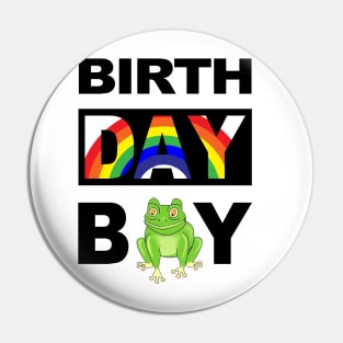 Birth Day Boy Pin