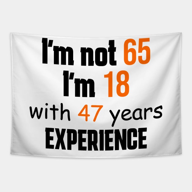 65th birthday Tapestry by Circle Project