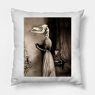 Skeleton Beast Pillow