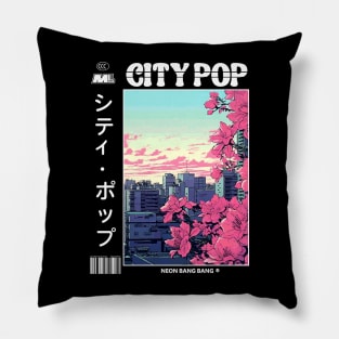 City Pop #1 Pillow