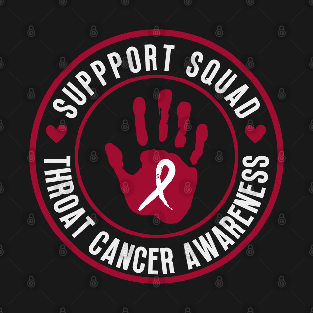Support Squad Throat Cancer Awareness by oneduystore