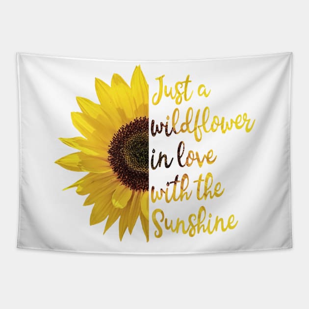 Just a wildflower in love with the Sunshine Tapestry by hippyhappy