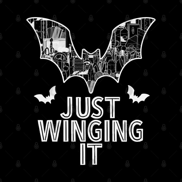 Just Winging It Bat Art Supply by The Craft ACE