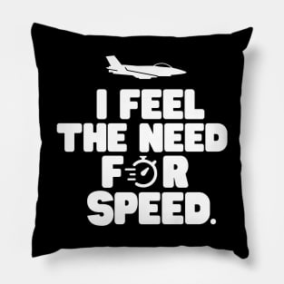 The need for speed Pillow