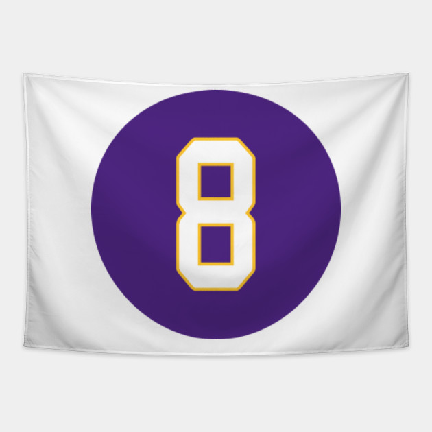number 8 minnesota vikings