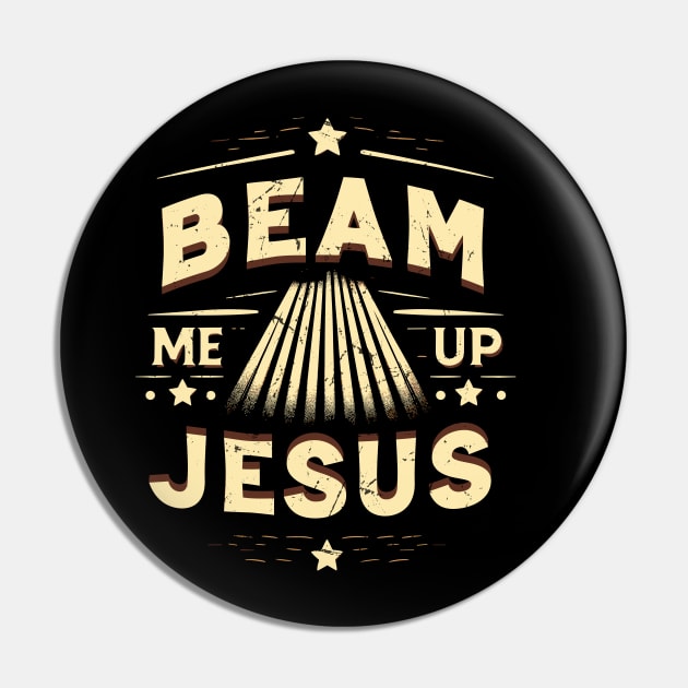 Beam Me Up Jesus - Funny Jesus Trekkie Meme Pin by Trendsdk