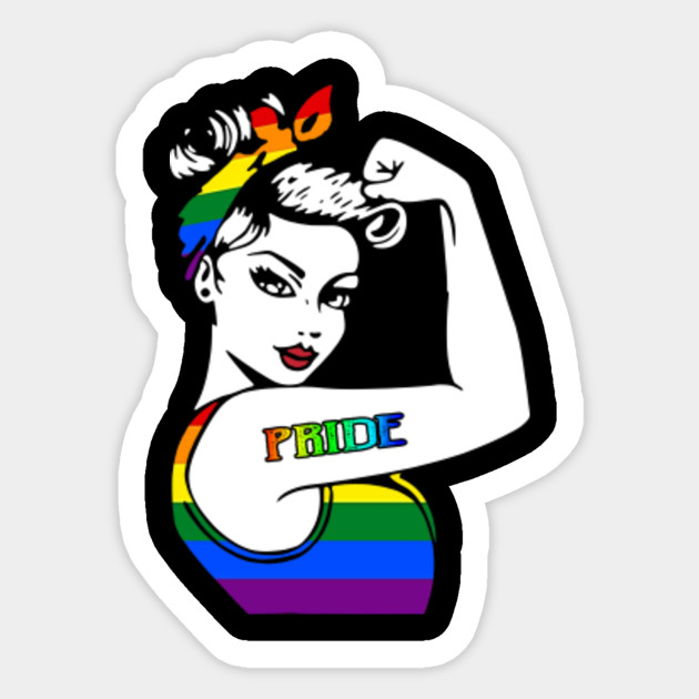 Pride Shirt Rosie The Riveter Rosie The Riveter Sticker Teepublic Uk