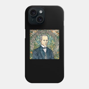 Immanuel Kant drawing Phone Case