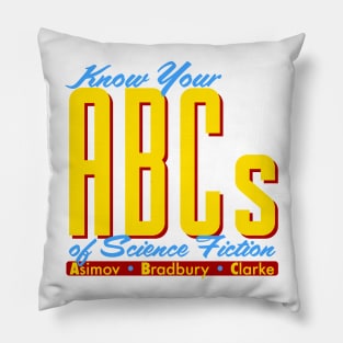 ABCs of Sci-Fi Pillow