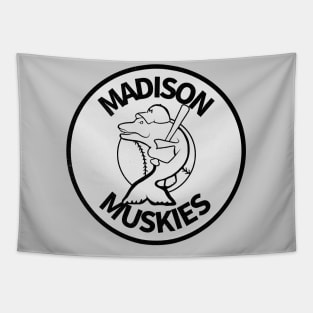 Defunct Madison Muskies Minor League Baseball 1983 Tapestry