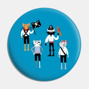 Pirate Cats Pin