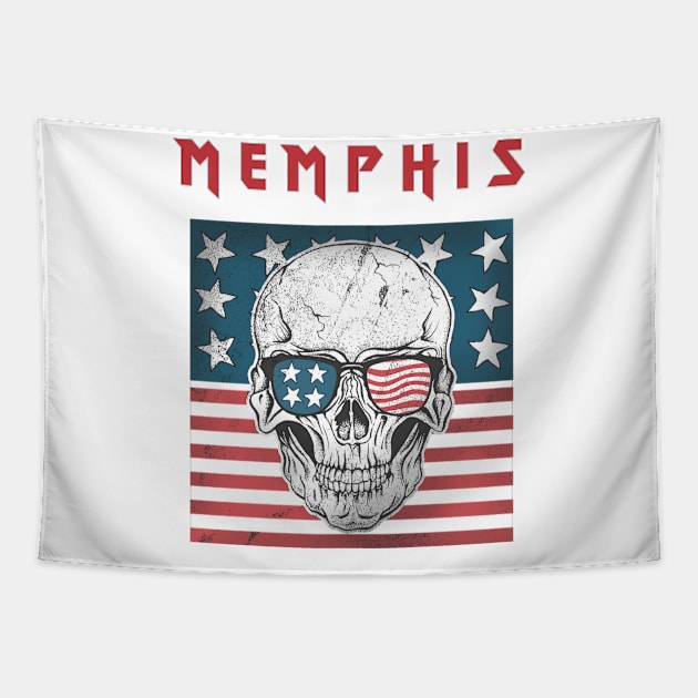 Memphis Maiden State Tapestry by Roma Sari