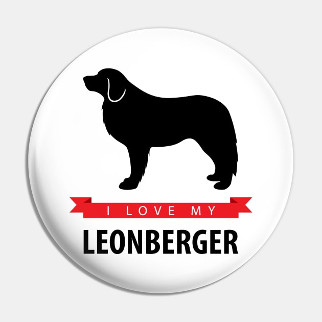 I Love My Leonberger Pin by millersye