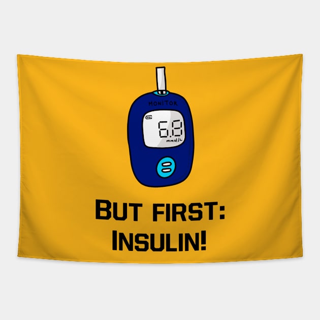 But first insulin Tapestry by Imutobi