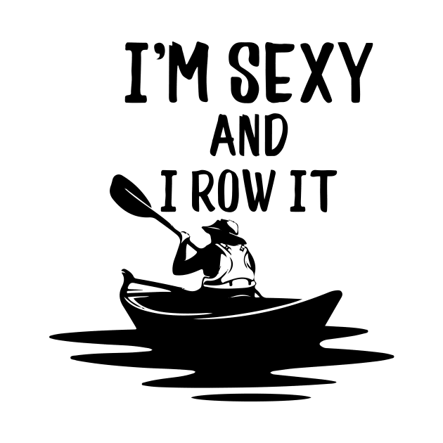 Rowing Row Boat Sexy Paddling Hobbyist by Mellowdellow