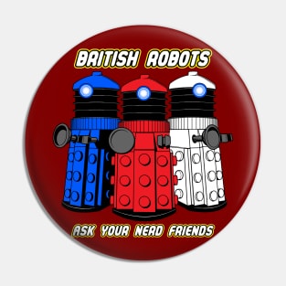 British Robots Pin