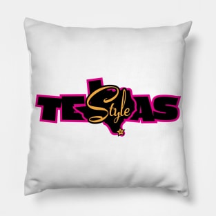 Texas Style Magenta Pillow