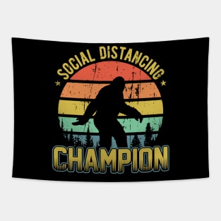 Social Distancing Champion Tapestry