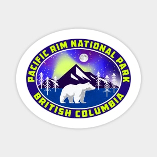 Pacific Rim National Park British Columbia Canada Bear Magnet