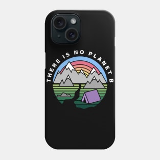 There is No Planet B - Thick Lines Phone Case