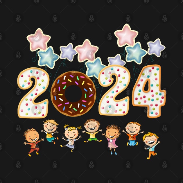 2024. Welcome 2024.Happy New Year 2024. 2024 Donot by ShopiLike