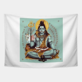 Blessing Of Shiv , lord shiva Tapestry