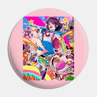 Colourful life School Girls Pin