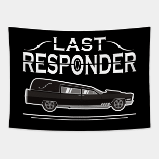 Last Responder Mortuary Hearse Driver Tapestry