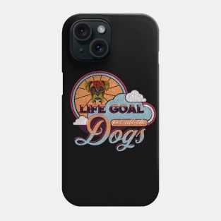 Pet all the dogs Phone Case